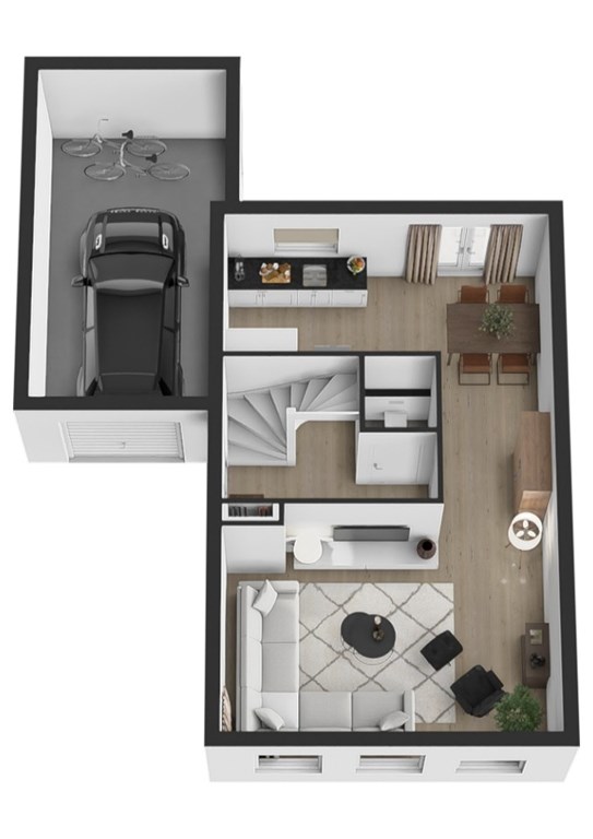 mediumsize floorplan
